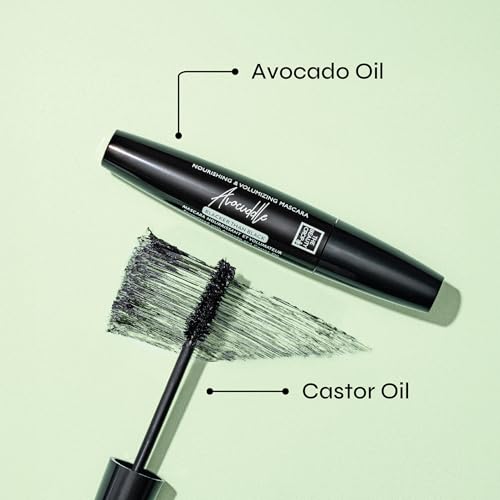 The Beauty Crop Avocuddle Mascara - Blacker Than Black - Volumizing Lash Mascara - 12 ml