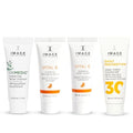 IMAGE Skincare, Five Star Favorites Introductory Skin Care 4 Step Regimen Set for Brighter, Healthier Looking Skin, Travel Size