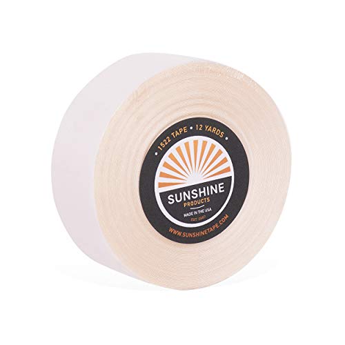 Daily Wear Hair System Tape Roll - 1522 Wig Tape - Hypoallergenic, Gentle on Skin - 1-7 Day Hold - 1" x 12yds