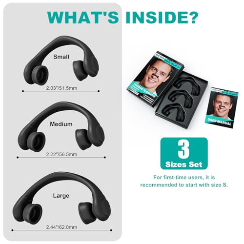 Suction Nasal Dilators - Reusable Nose Strips for Better Breathing