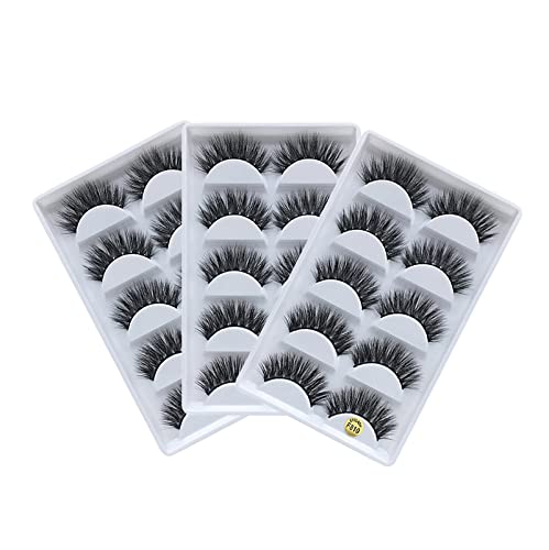 15 Pairs 3D Mink False Eyelashes – Handmade Reusable