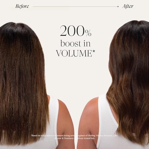 L'ANZA Healing Volume Hair Thickening Conditioner Volumizing Conditioner, Adds Body, Boosts Fullness, Detangles, Lightweight Moisture, Color Safe, Anti-Frizz Anti-Humidity, Sulfate Free