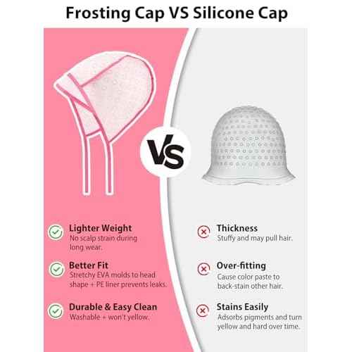 19PCS Hair Bleach Highlighting Kit with Hair Dye Brush and Bowl Set Color Whisk, Highlight Frosting Cap with Hook, Disposable Gloves Capes, Home Use Salon Tools for Hair Bleaching Coloring Dying