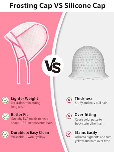 YOOVR 19-Piece Hair Highlighting Kit with Frosting Caps