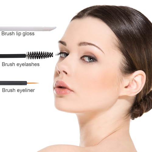 Giantree 6 Pack Empty Mascara Tubes with Brush Wands