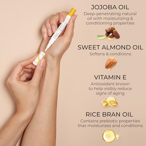 CND SolarOil Cuticle Oil - Jojoba & Vitamin E Blend, 0.08 oz