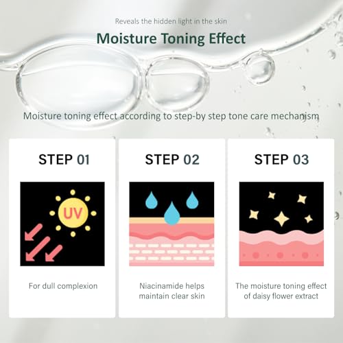 hersteller Little Drops Hi-light Ampoule 43ml, 1.5 Fl Oz Brightening Toning Moisturizing Calming Daisy Flower Extract Vegan Facial Skin Korean Skincare