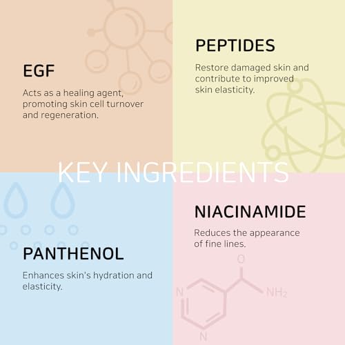coxir Intensive EGF PEPTIDE Toner l Face Toner with EGF(Epidermal Growth Factor), Peptide Filtrate for Dull l Hydrating, Smoothing, Calming, Moisturizing/Korean Skincare[50ml / 5.07 fl.oz.]