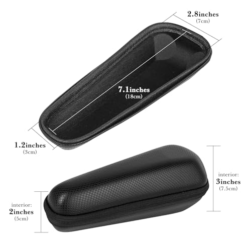 Linkidea Electric Shaver Case, Shaver Stroage Case Compatible with Philips Norelco Series 5, 7, 9, Travel Portable Protection Shaver Bag for Men (Black)