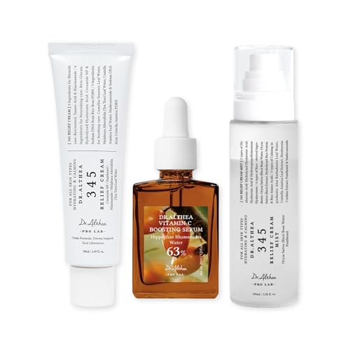 Dr.Althea 3-Step Acne Care Set (Boosting) | Post Acne & Soothing Care, Korean Vegan Skin Care Set for All Skin Types
