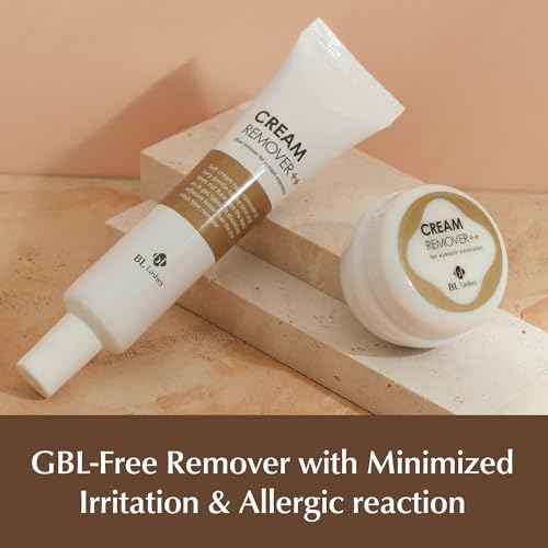 BL Lashes Eyelash Extension Cream Remover Double Plus, Acetone free, Quick eyelash extension remover, odorless formula for sensitive eyes and natural eyelashes, 30g
