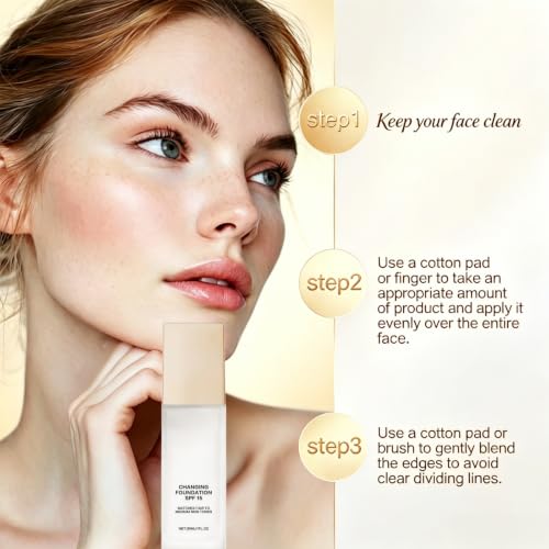 Luxus Color Changing Foundation & Primer for Mature Skin - Qurove
