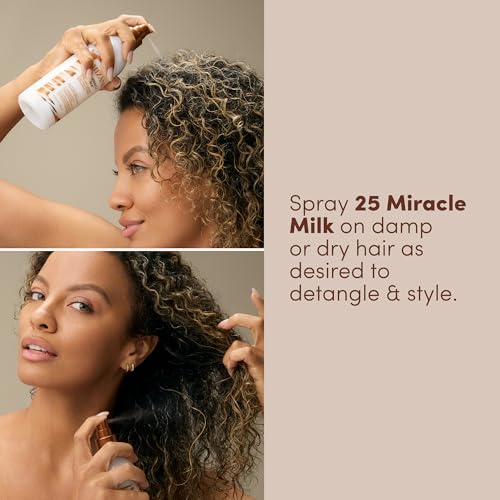Mizani 25 Benefit Miracle Milk Leave-In Conditioner for Curly Hair