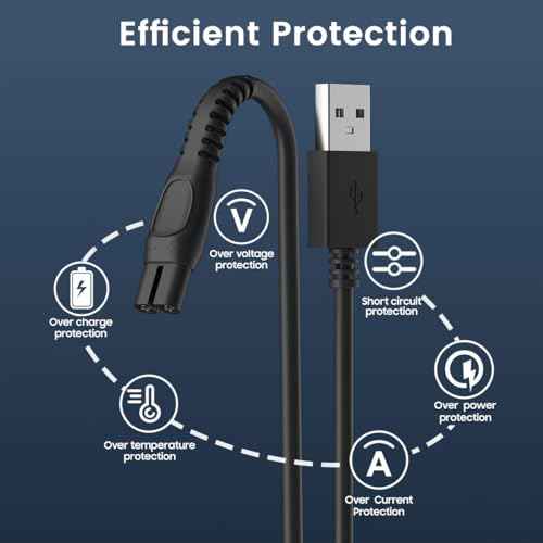 Charger Stand Compatible with Philips Norelco Shaver S7887/82 S5880/81 S7885/85 X9000/90 XP9204/85 S7886/84 X9002/82 XP9201/88 S7889/91 S9987/85 X9001/91 XP9203/81 S9606/80 S8696/86 XP9200/82 X9001/81