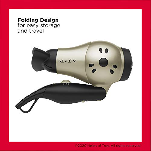 Revlon 1875W Compact Folding Hair Dryer Travel