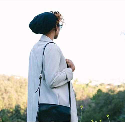 Grace Eleyae GE Women's Adjustable Satin Lined Sleep Cap Slap Hair Care Beanie Hat, Gray