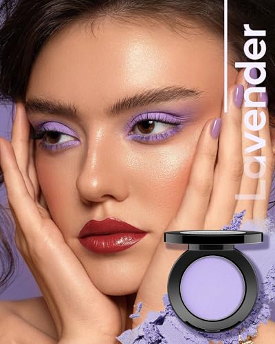 Purple Matte Eyeshadow Powder - High Pigment Long Wear