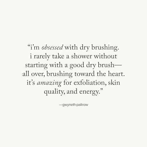 goop Beauty Dry Brush - Natural Sisal Body Exfoliator