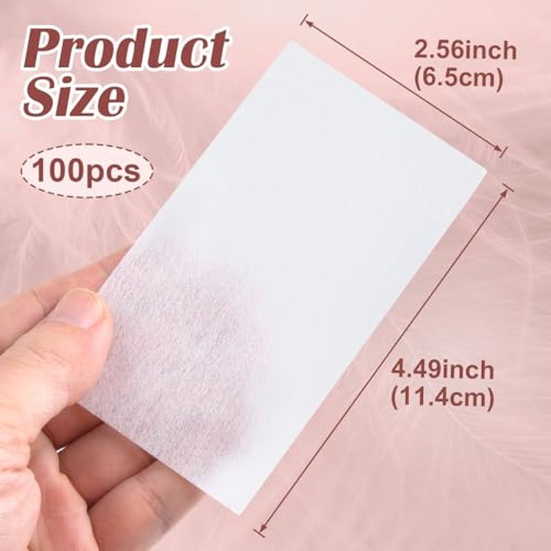 100pcs Hair Perm Papers - Heat-Resistant Disposable Curling Papers