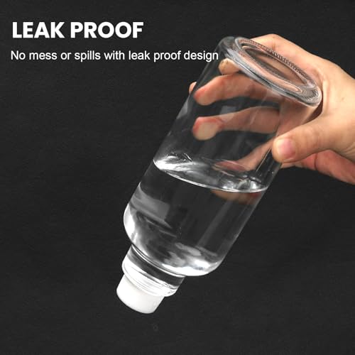 Glass Spray Bottles 16.9oz - Adjustable Mist/Stream, 2-Pack