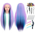 29" Synthetic Hair Mannequin Head - Professional Hairstyling Practice