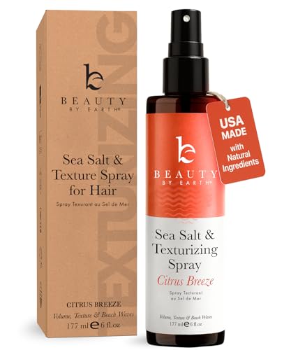 Sea Salt Spray for Beach Waves - Aloe-Enhanced Texturizer 6oz