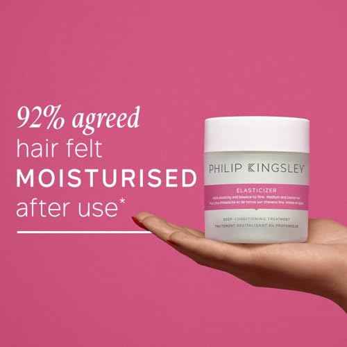 PHILIP KINGSLEY | Elasticizer | Deep Conditioner | Repair Hair Mask Treatment for All Hair Types | Pre-Shampoo Deep Conditioning Mask | Hydrates, Adds Shine and Reduces Breakage and Frizz | 5.07oz