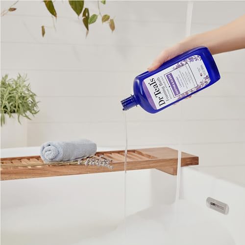 Foaming Bath with Pure Epsom Salt, Lavender Scent, 34 fl oz (Pack of 4)