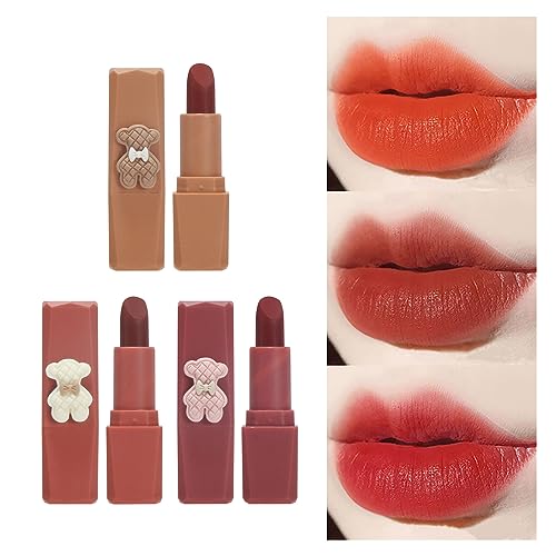 Semi Matte Velvet Lipstick - Long Wearing Waterproof Lip Stain