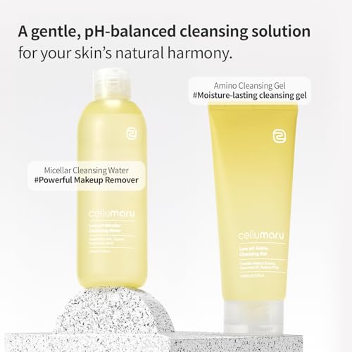 CELLUMARU Low pH Amino Cleansing Gel 210ml for Sensitive Skin