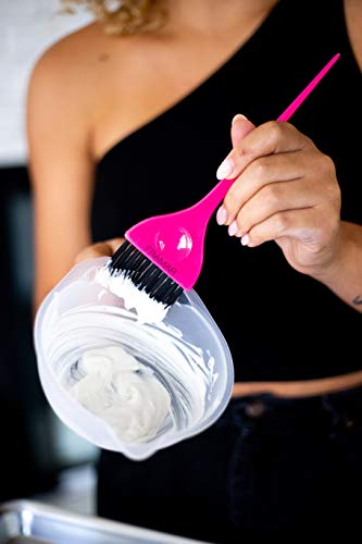 FRAMAR Color Bowl Set 2-Pack with Brush Cleaner