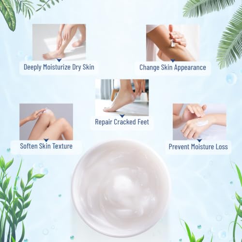 OUKEYA 40% Urea Foot & Hand Cream 5.29oz (1P) - Dry Cracked Skin Repair