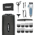 ConairMAN Custom Cut, Hair Clippers for Men, No Slip Grip 18-piece Home Hair Cutting Kit