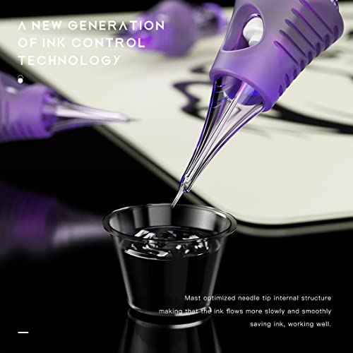 Mast Tattoo Cyber Tattoo Cartridges Needles Disposable 20 Tattoo Needles Round Liner Super Bugpin 1003RL