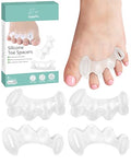 Golbylicc Gel Toe Spacers - 2 Pairs Bunion Corrector