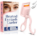 Heated Eyelash Curler - 5s Fast Heat, 24H Curl, Type-C Charge