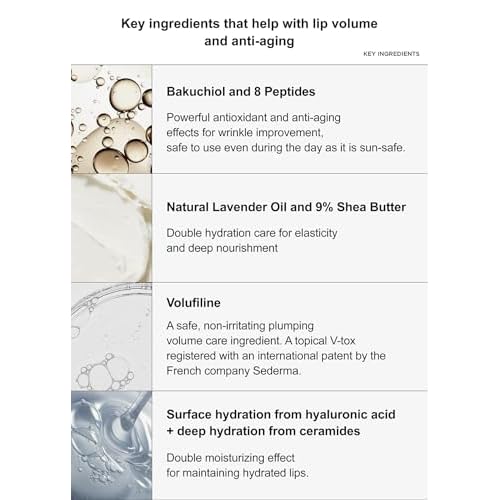 FINDIVE OFFICIAL Bakuchiol Ampoule Lip Mask, Bakuchiol, Plan-Based Retinal Alternative, Korean Skincare 8g