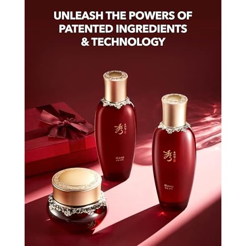 Sooryehan Hyobidam (Fermented Toner, 5.1fl oz) - Korean Skin Care. Highly Nourishing & Hydrating Toner for Firm Skin by LG Beauty. Wild Ginseng.