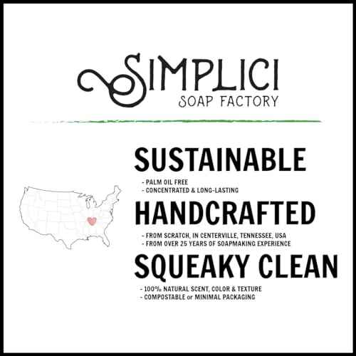 Simplici Oatmeal & Honey Natural Soap (exfoliating + for sensitive skin) 6 Bar Value Bag. Palm Free.
