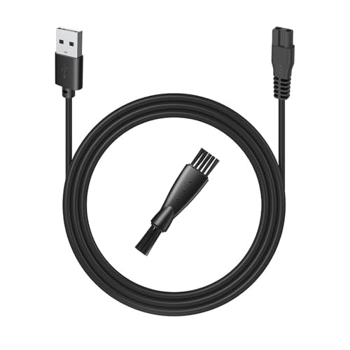 uijino Professional Hair Clippers Charging Cord Compatible with Novah Clippers Charger for Novah Professional Hair Clippers for Men HCL-002 HCL-003 HCL-006, 3.3ft Power Cord