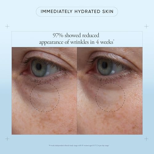 philosophy hope in a jar eye revival serum eye cream - with hyaluronic acid, elderberry extract & tangerine peel extract- hydrates and reduces puffiness - 0.5 fl oz