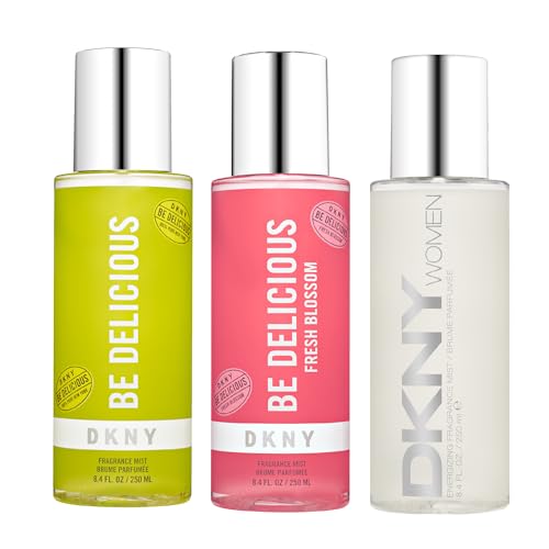DKNY Be Delicious Fragrance Mist for Women - Floral Fruity Scent, 8.4 fl. oz.