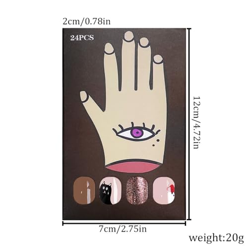 24 Pcs false nails