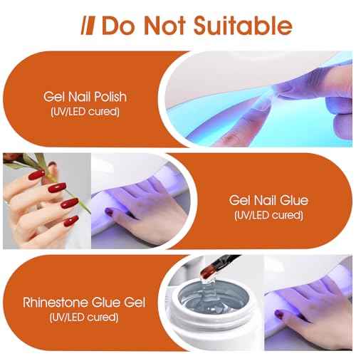 Gel Nail Glue Remover for Nails - Press On Nail Remover Easy Removal Debonder for Glue on Nail Tips, Remove for Fake Nails Tips Solid Glue, 2Pack, 1.35 fl oz/ 40 ml