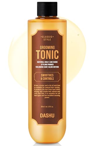 DASHU Hair Tonic for Men 6.76oz - Volumizing & Heat Protective