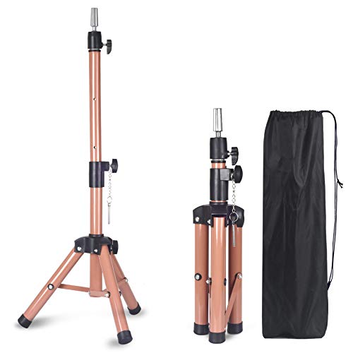 Smilco Adjustable Mannequin Head Stand Tripod, 21-40 Inch