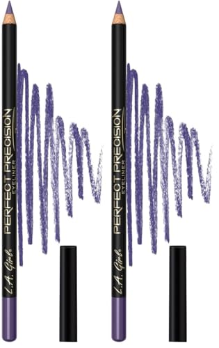 L.A. Girl Perfect Precision Eyeliner Deep Violet (Pack of 2)