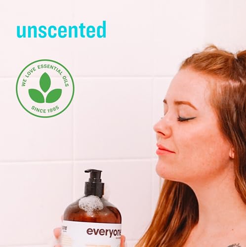 Everyone 3-in-1 Unscented Soap, Body Wash & Shampoo, 32 oz