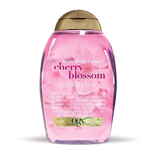 Organix Heavenly Hydration Plus Shampoo, Cherry Blossom, 13 Fluid Ounce