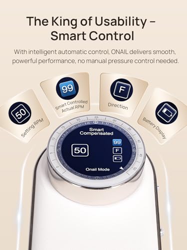 O NAIL 50,000 RPM Electric Nail Drill with LCD Display